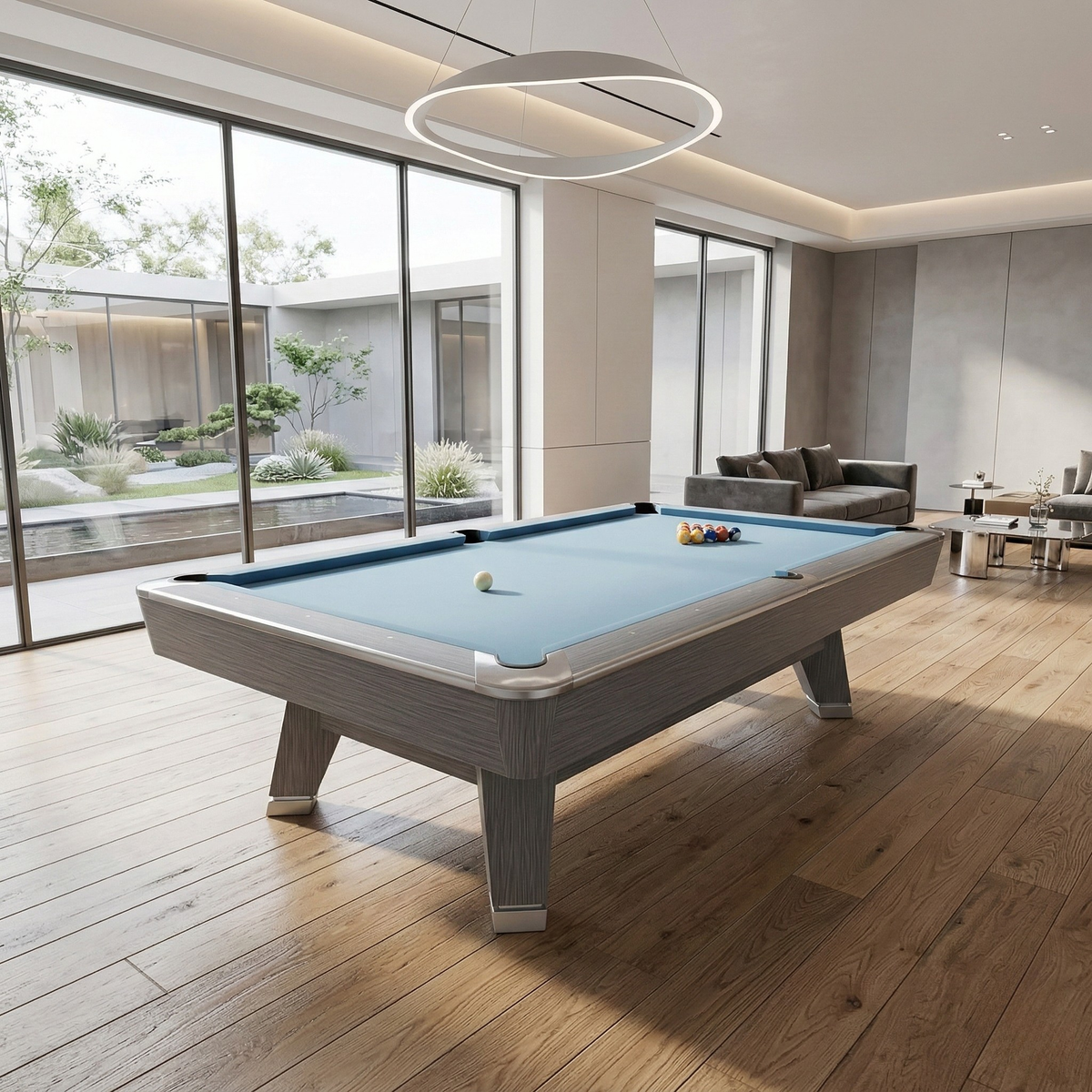 Table de billard convertible table à manger – billard design luxe